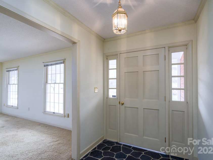 107 Myrtle Avenue, China Grove, NC 28023.  MLS# CAR4225002, YatesRealty ID 11620. Front Foyer