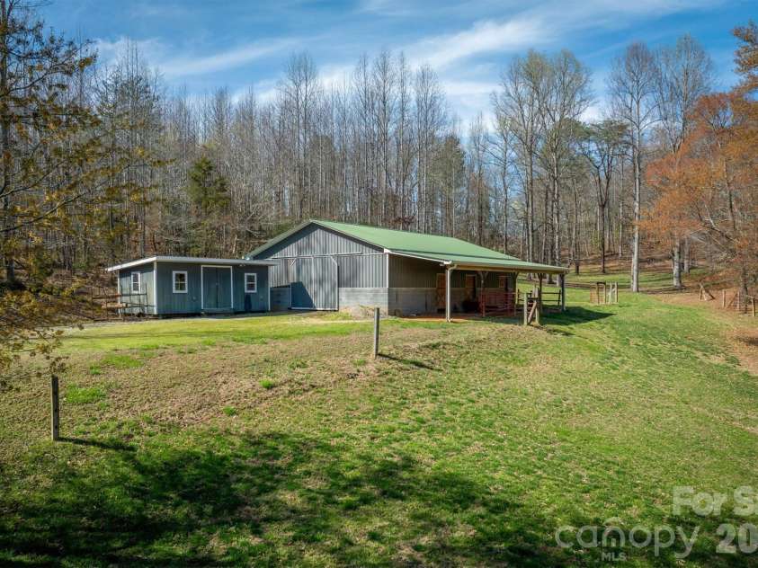 5895 Old Hwy 70 Road, Morganton, NC 28655.  MLS# CAR4352481, YatesRealty ID 11634. Barn and workshop