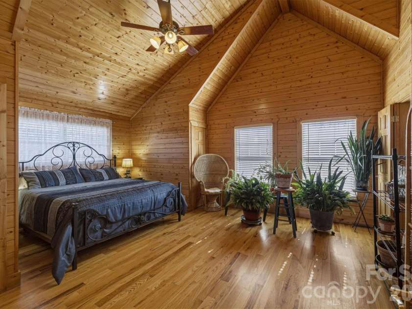5895 Old Hwy 70 Road, Morganton, NC 28655.  MLS# CAR4352481, YatesRealty ID 11634. Bedroom on upper level