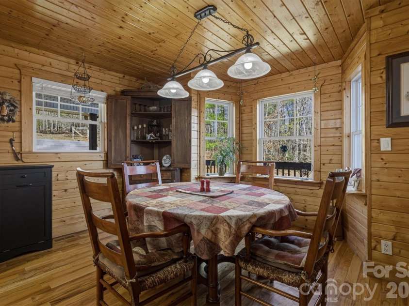 5895 Old Hwy 70 Road, Morganton, NC 28655.  MLS# CAR4352481, YatesRealty ID 11634. Dining area