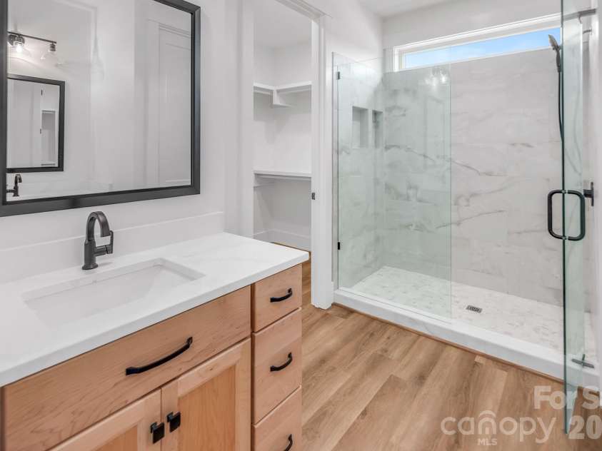 104 Hidden Cove Road, Norwood, NC 28128.  MLS# CAR4352479, YatesRealty ID 11637. Primary Bathroom