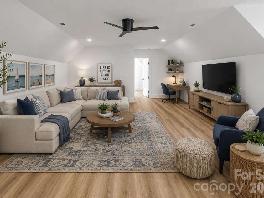 104 Hidden Cove Road, Norwood, NC 28128.  MLS# CAR4352479, YatesRealty ID 11637. Virtually Staged