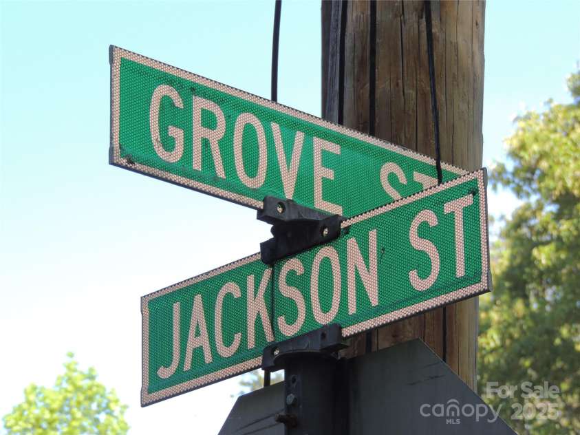 119 Jackson Street, Forest City, NC 28043.  MLS# CAR4255102, YatesRealty ID 11637. Street Corner