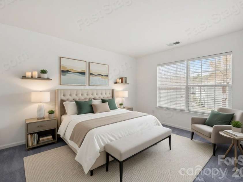 3228 Mannington Drive, Charlotte, NC 28270.  MLS# CAR4363224, YatesRealty ID 11652. Virtually staged photo
