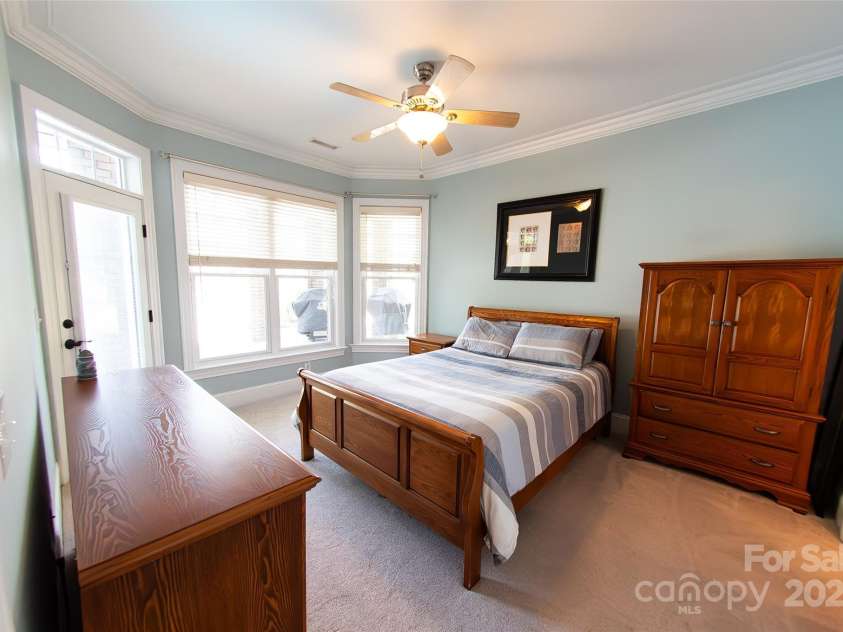 447 Shagbark Court, Mount Gilead, NC 27306.  MLS# CAR4244674, YatesRealty ID 11658. Bedroom with its own bath