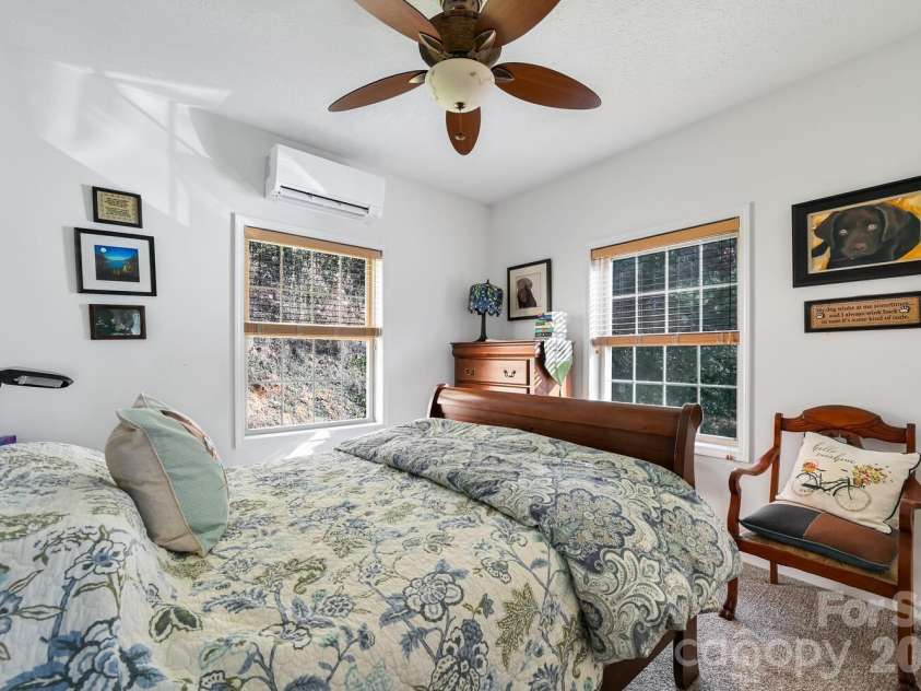 2 Ruffed Grouse Drive, Weaverville, NC 28787.  MLS# CAR4330226, YatesRealty ID 11659. Guest room