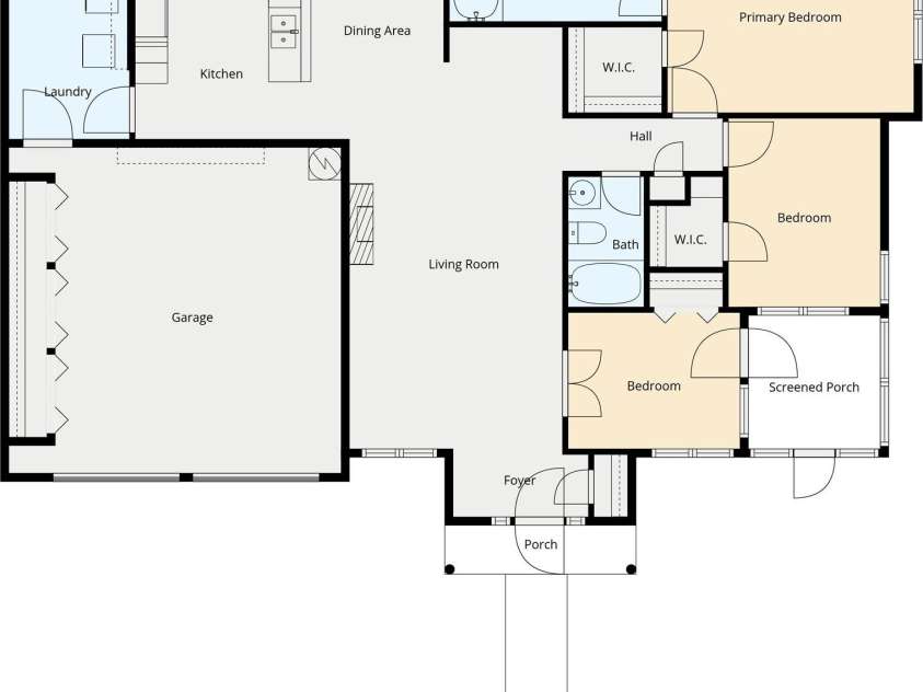 4492 Antelope Lane, Charlotte, NC 28269.  MLS# CAR4358103, YatesRealty ID 11660. 4492 ANTELOPE FLOOR PLAN!