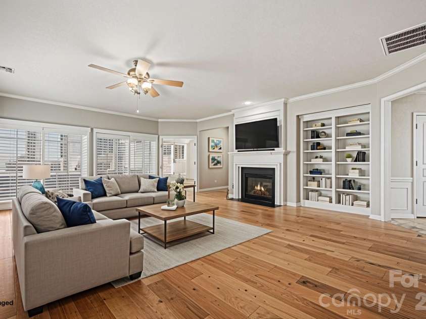 57106 Nightingale Way, Indian Land, SC 29707.  MLS# CAR4349782, YatesRealty ID 11662. Great Room - Virtually Staged