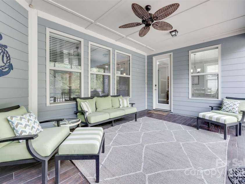 1446 Cilantro Court, Tega Cay, SC 29708.  MLS# CAR4248614, YatesRealty ID 11666. Screened Porch