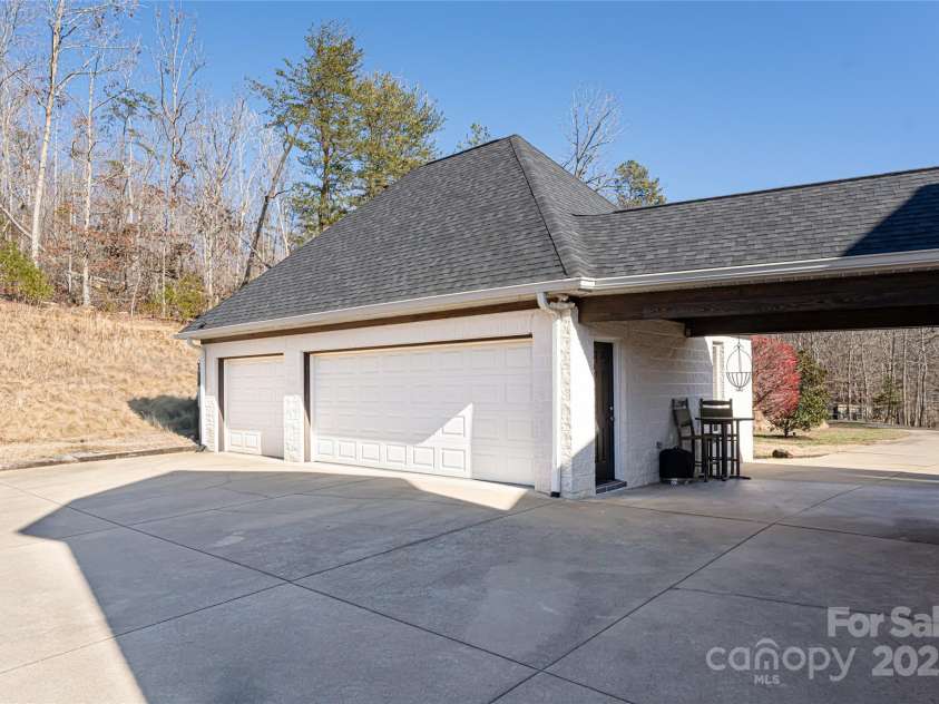 300 Springhill Drive, Rutherfordton, NC 28139.  MLS# CAR4152594, YatesRealty ID 1167. 3 car garage with hook up for electric car