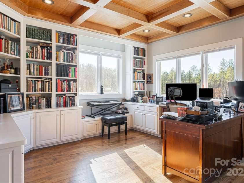 300 Springhill Drive, Rutherfordton, NC 28139.  MLS# CAR4152594, YatesRealty ID 1167. Den/office