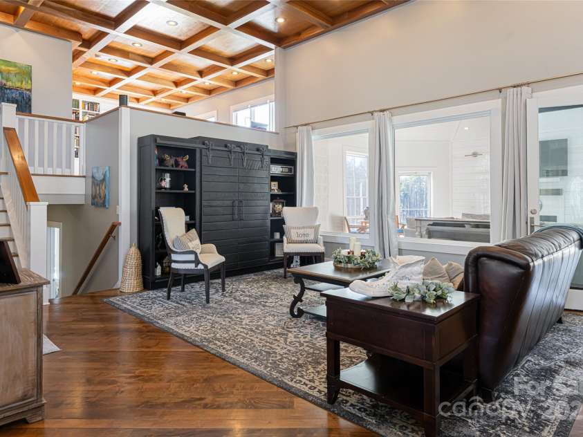 300 Springhill Drive, Rutherfordton, NC 28139.  MLS# CAR4152594, YatesRealty ID 1167. Living room