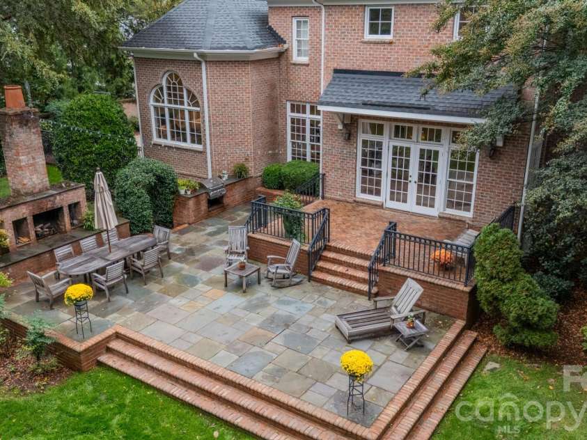 2516 Selwyn Avenue, Charlotte, NC 28209.  MLS# CAR4351447, YatesRealty ID 11673. Rear Exterior