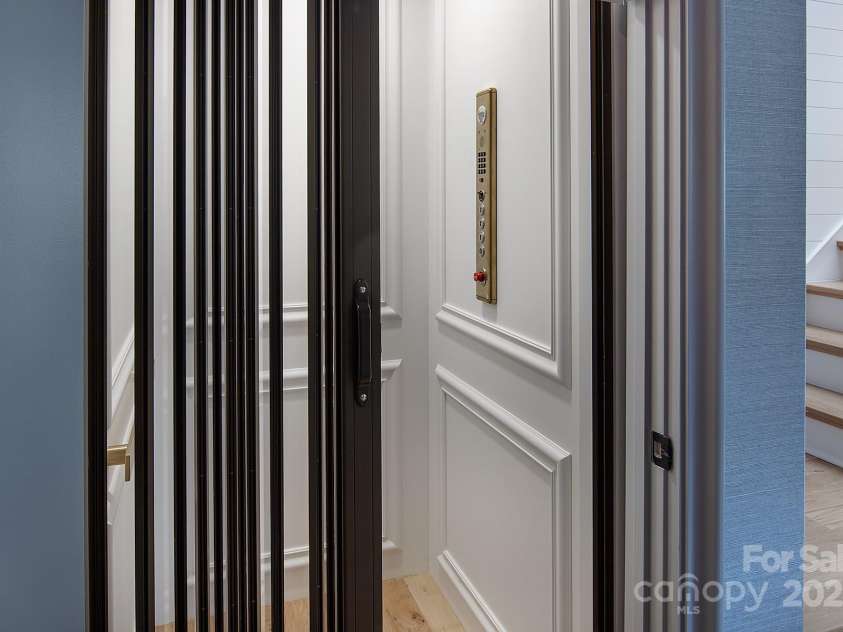 1214 Kings Drive, Charlotte, NC 28207.  MLS# CAR4215247, YatesRealty ID 11678. Elevator Closet rendering