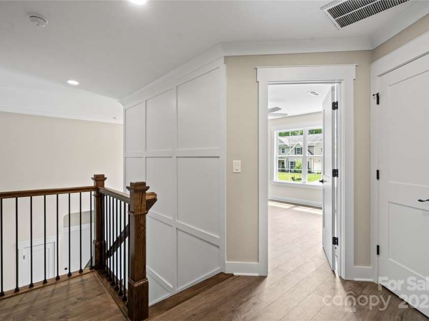 156 Clear Springs Road, Mooresville, NC 28115.  MLS# CAR4251662, YatesRealty ID 11684. Upstairs hall landing
