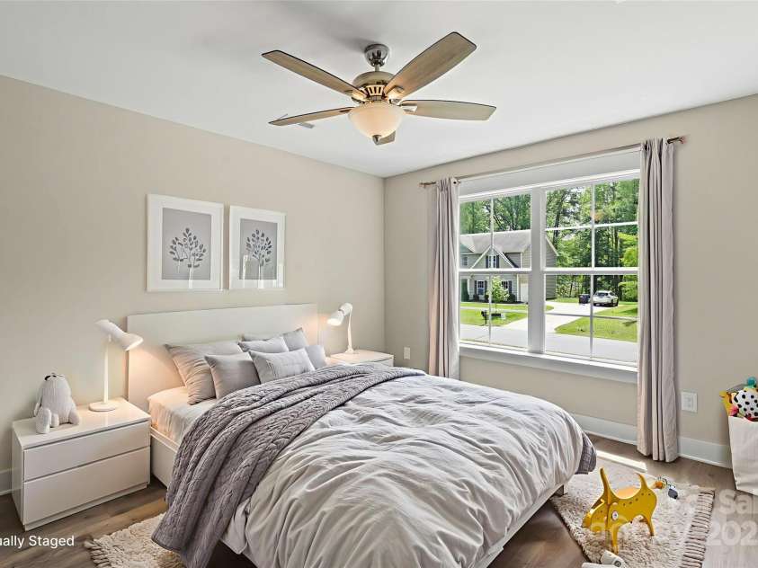 156 Clear Springs Road, Mooresville, NC 28115.  MLS# CAR4324685, YatesRealty ID 11684. Upstairs bedroom #1