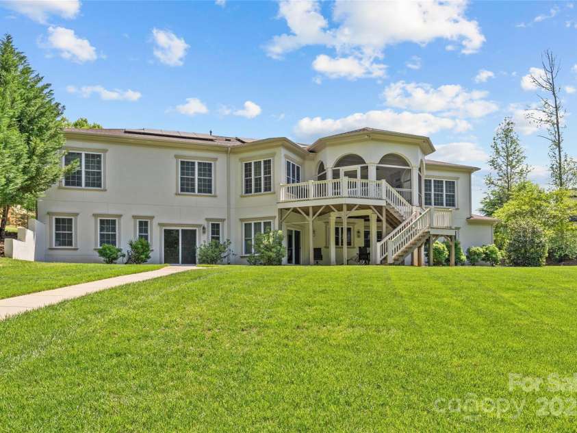 1655 Buckland Court, Indian Land, SC 29707.  MLS# CAR4252145, YatesRealty ID 11685. Back exterior