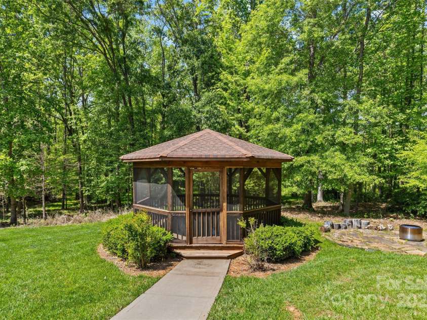 1655 Buckland Court, Indian Land, SC 29707.  MLS# CAR4252145, YatesRealty ID 11685. Gazebo!