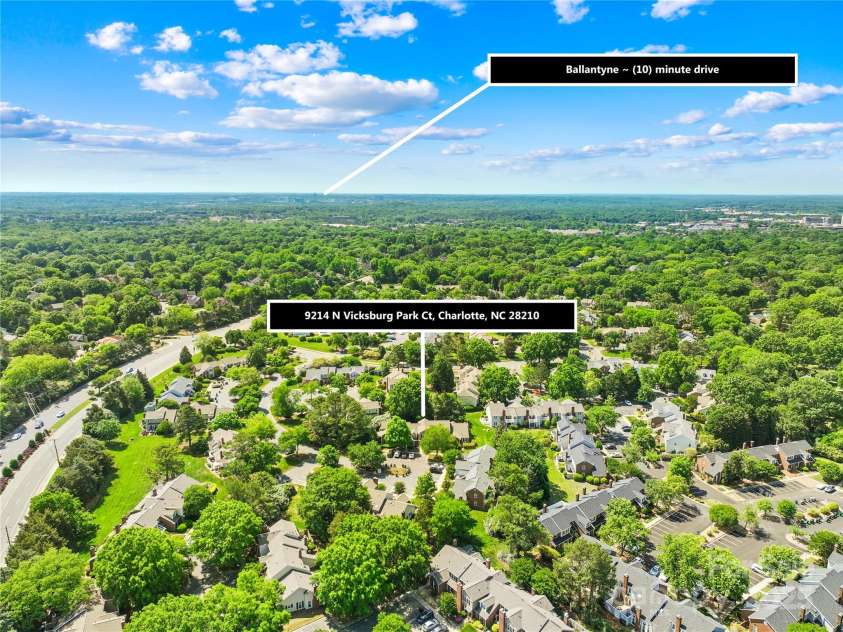 9214 Vicksburg Park Court, Charlotte, NC 28210.  MLS# CAR4252087, YatesRealty ID 11687. 