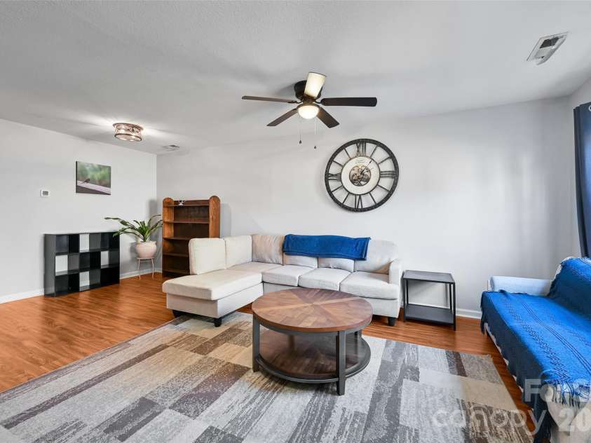93 Stafford Court, Fletcher, NC 28732.  MLS# CAR4384376, YatesRealty ID 1169. Living room