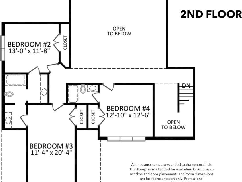 252 Bay Shore Loop, Mooresville, NC 28117.  MLS# CAR4218502, YatesRealty ID 11700. Second Floor Plans