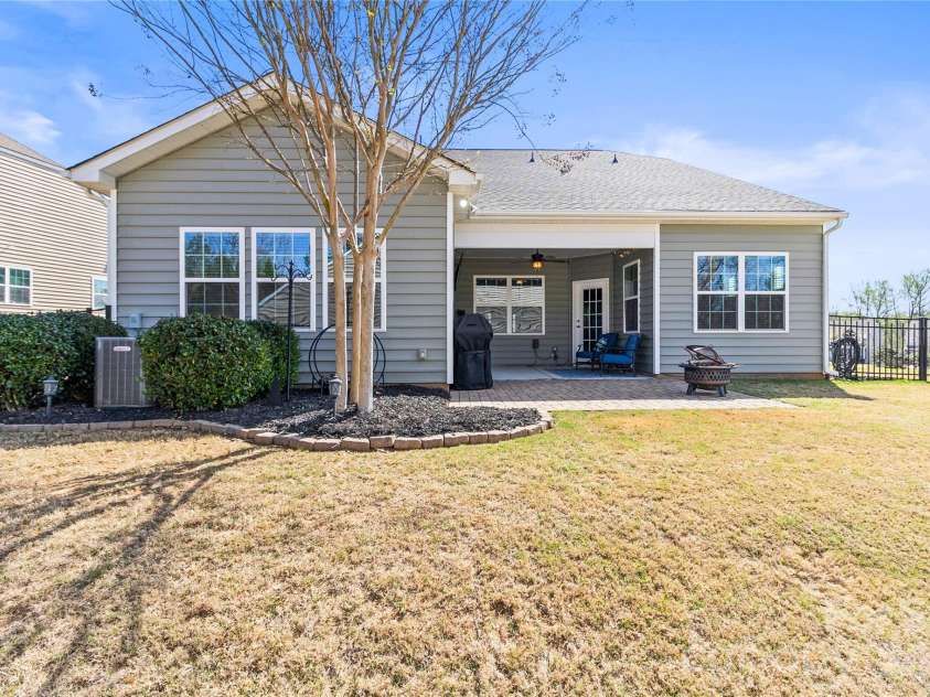2003 Harvest Time Lane, Waxhaw, NC 28173.  MLS# CAR4361506, YatesRealty ID 11704. Rear elevation
