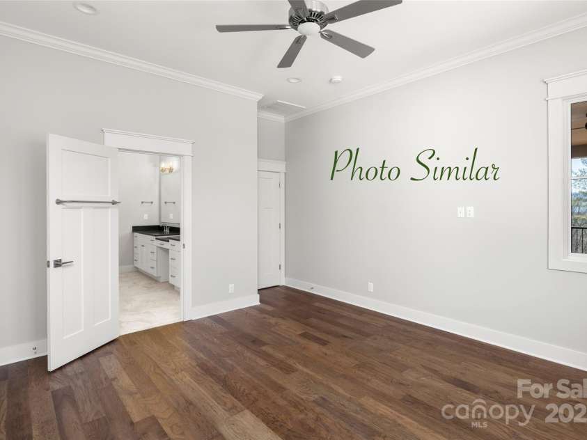 58 Chimney Chase Trail, Hendersonville, NC 28739.  MLS# CAR4239599, YatesRealty ID 11704. Owner's Bedroom