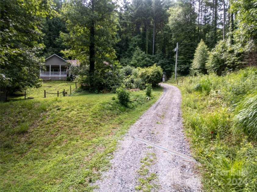 124 Wilds Branch Road, Marshall, NC 28753.  MLS# CAR4152556, YatesRealty ID 11710. Well built and maintained driveway