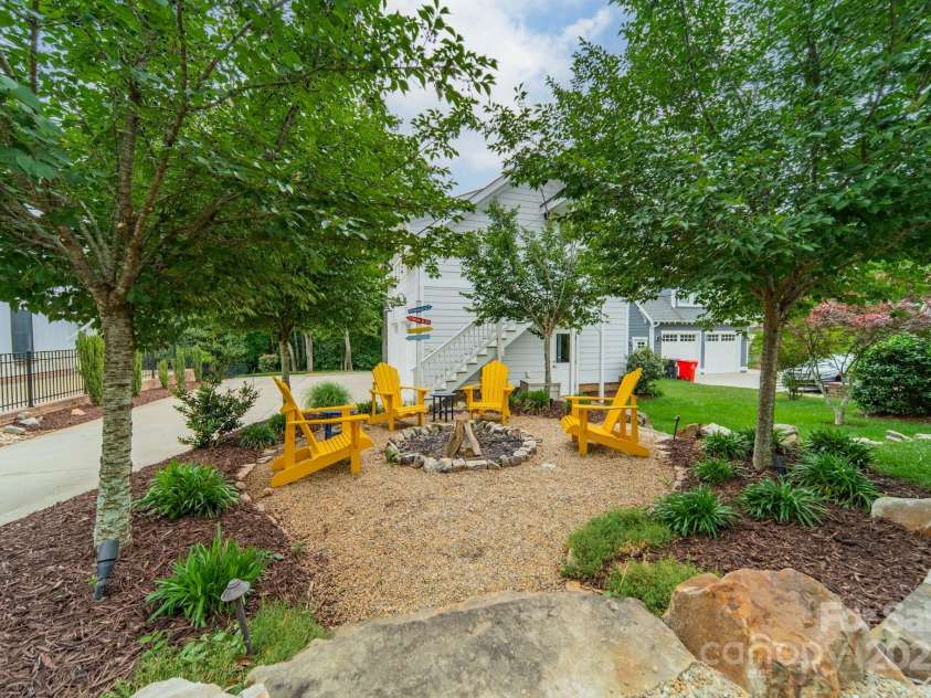 365 Delburg Street, Davidson, NC 28036.  MLS# CAR4248502, YatesRealty ID 11723. Fire pit with gas starter