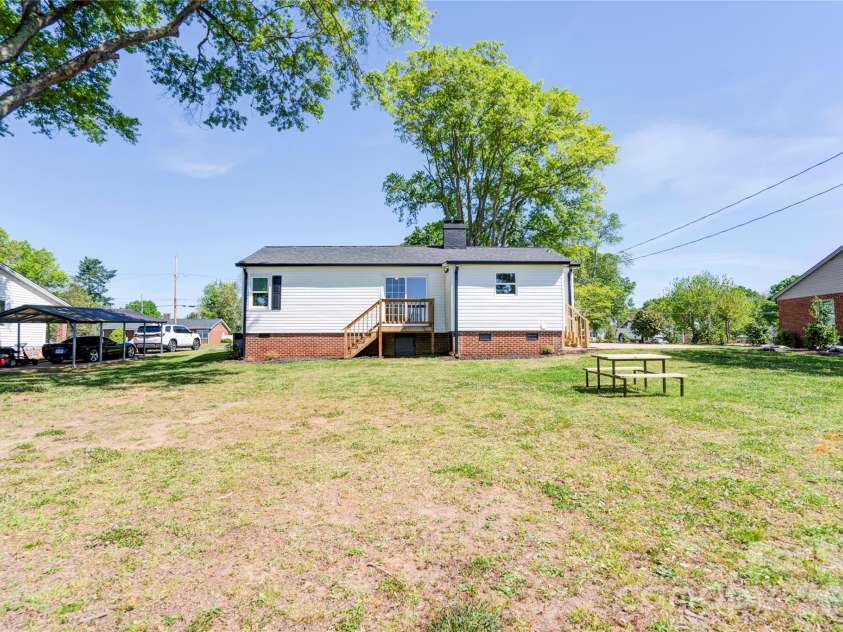 763 Broad Street, Shelby, NC 28152.  MLS# CAR4369420, YatesRealty ID 11726. Rear