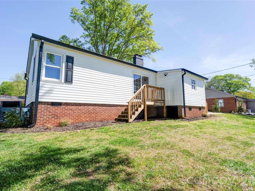 763 Broad Street, Shelby, NC 28152.  MLS# CAR4369420, YatesRealty ID 11726. Rear