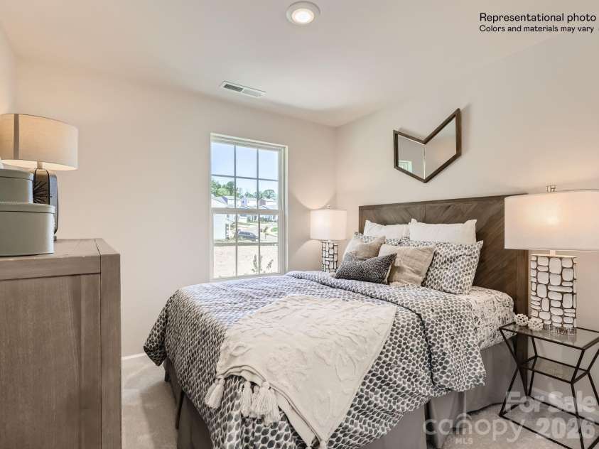 143 Spotted Way, Troutman, NC 28166.  MLS# CAR4370337, YatesRealty ID 11733. Bedroom