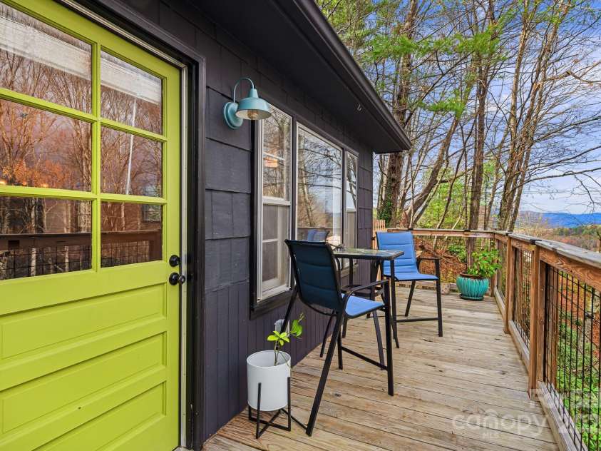 316 Rules Run Road, Clyde, NC 28721.  MLS# CAR4204518, YatesRealty ID 11733. Front Door