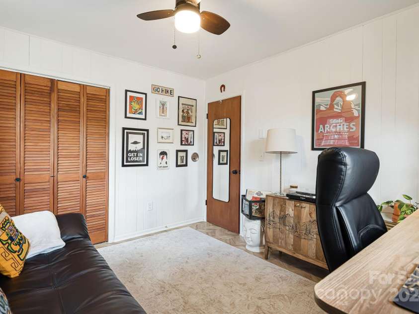 316 Rules Run Road, Clyde, NC 28721.  MLS# CAR4204518, YatesRealty ID 11733. Second bedroom