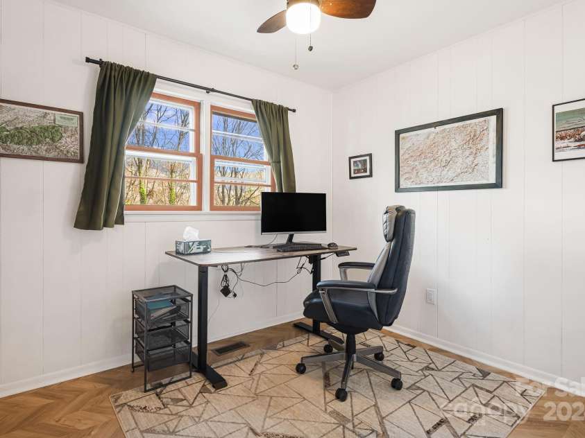 316 Rules Run Road, Clyde, NC 28721.  MLS# CAR4204518, YatesRealty ID 11733. Third bedroom