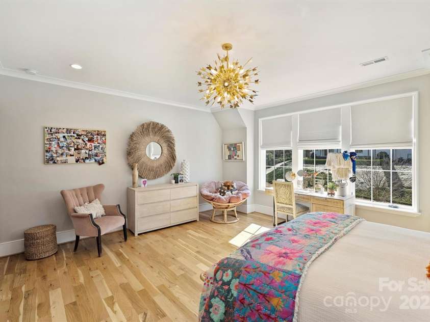2509 Montrose Court, Charlotte, NC 28207.  MLS# CAR4228523, YatesRealty ID 11741. Light & Bright Bedroom 2