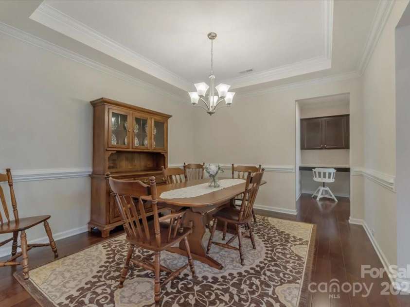 13311 Union Square Drive, Huntersville, NC 28078.  MLS# CAR4243205, YatesRealty ID 11742. Dining Room