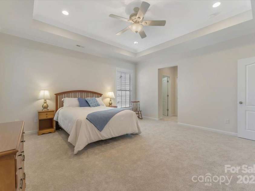 13311 Union Square Drive, Huntersville, NC 28078.  MLS# CAR4243205, YatesRealty ID 11742. Primary Bedroom