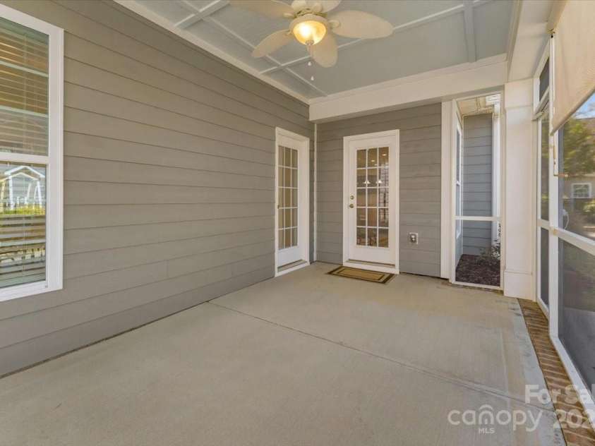 13311 Union Square Drive, Huntersville, NC 28078.  MLS# CAR4243205, YatesRealty ID 11742. Screen Porch