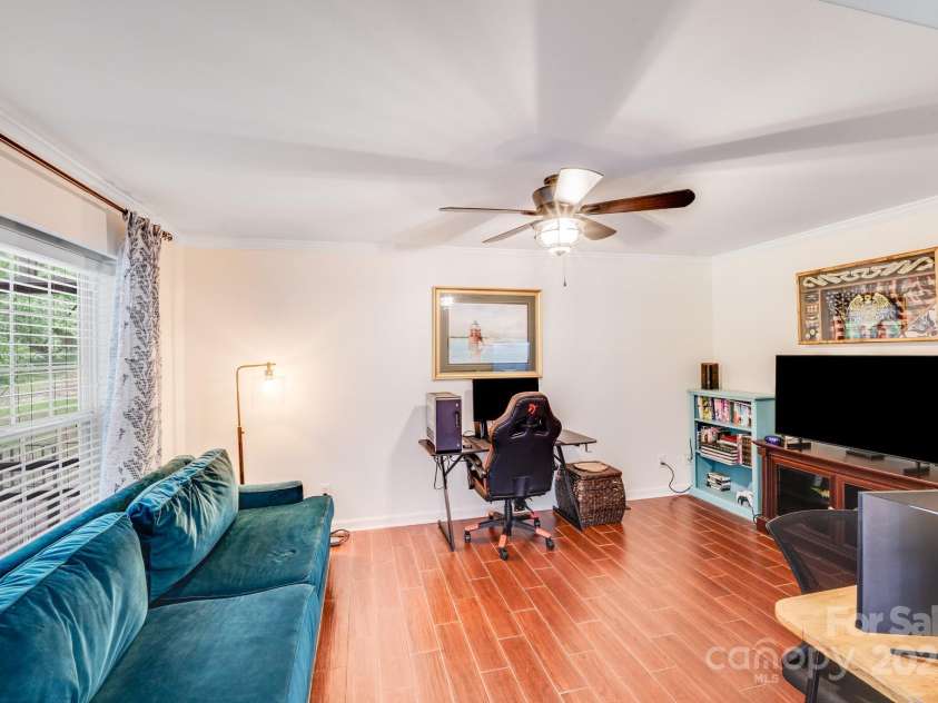 6910 Birdsong Lane, Waxhaw, NC 28173.  MLS# CAR4253788, YatesRealty ID 11745. Another view of the family room / sitting area / office