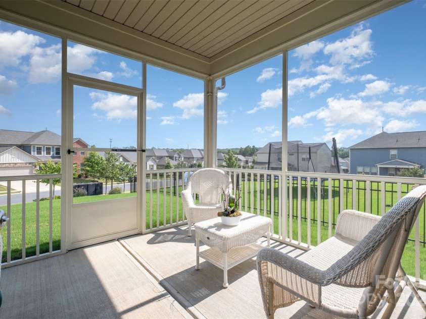2598 Bryant Drive, Fort Mill, SC 29707.  MLS# CAR4291514, YatesRealty ID 11749. Screened-in Porch