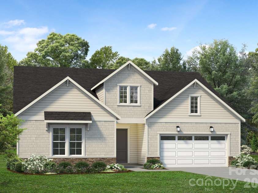 4201 Pinekirk Drive, Charlotte, NC 28269.  MLS# CAR4343980, YatesRealty ID 11753. Exterior Elevation Represention