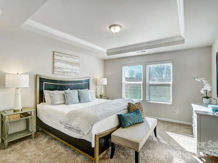 7108 Hodges Meadow Lane, Charlotte, NC 28213.  MLS# CAR4257321, YatesRealty ID 11757. Primary Bedroom