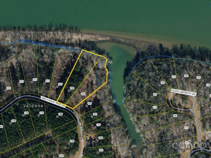 193, 199 Table Rock Trace, Valdese, NC 28690.  MLS# CAR4257208, YatesRealty ID 11758. 