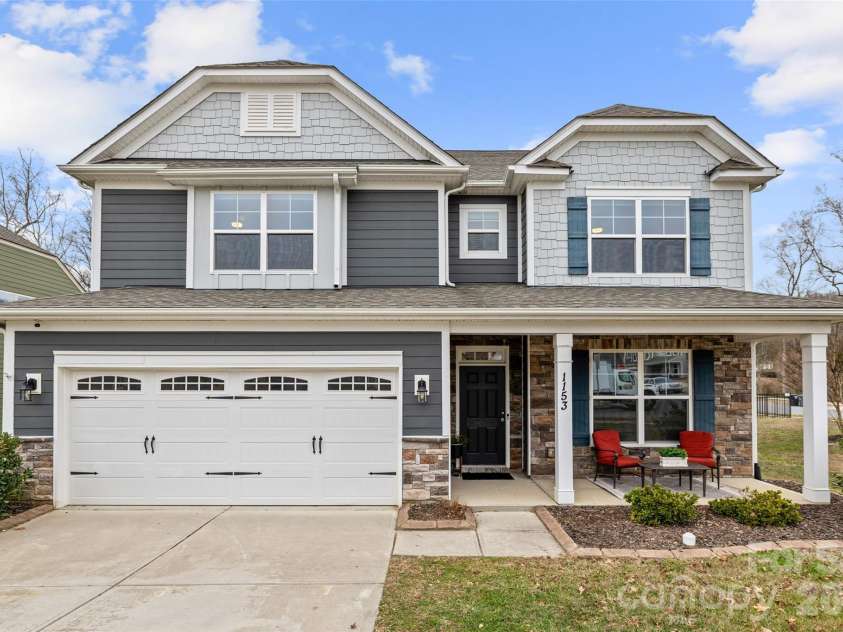 1153 Burning Embers Lane, Concord, NC 28025.  MLS# CAR4340171, YatesRealty ID 11762. 
