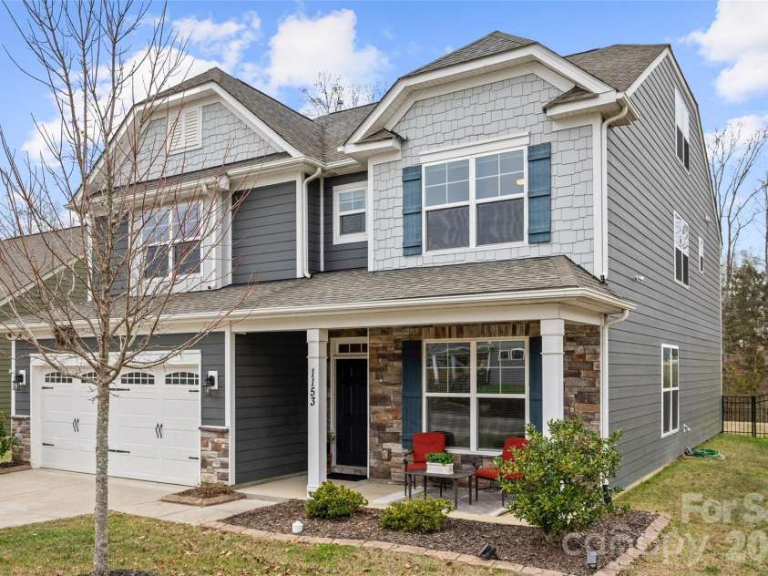 1153 Burning Embers Lane, Concord, NC 28025.  MLS# CAR4340171, YatesRealty ID 11762. 