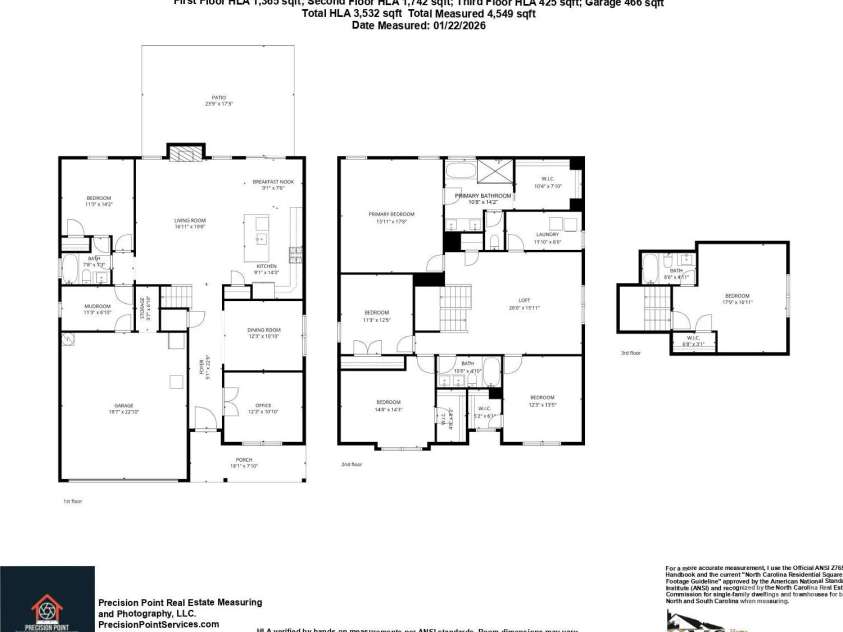 1153 Burning Embers Lane, Concord, NC 28025.  MLS# CAR4340171, YatesRealty ID 11762. 