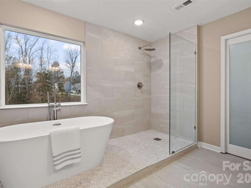 1153 Burning Embers Lane, Concord, NC 28025.  MLS# CAR4340171, YatesRealty ID 11762. Primary Bathroom