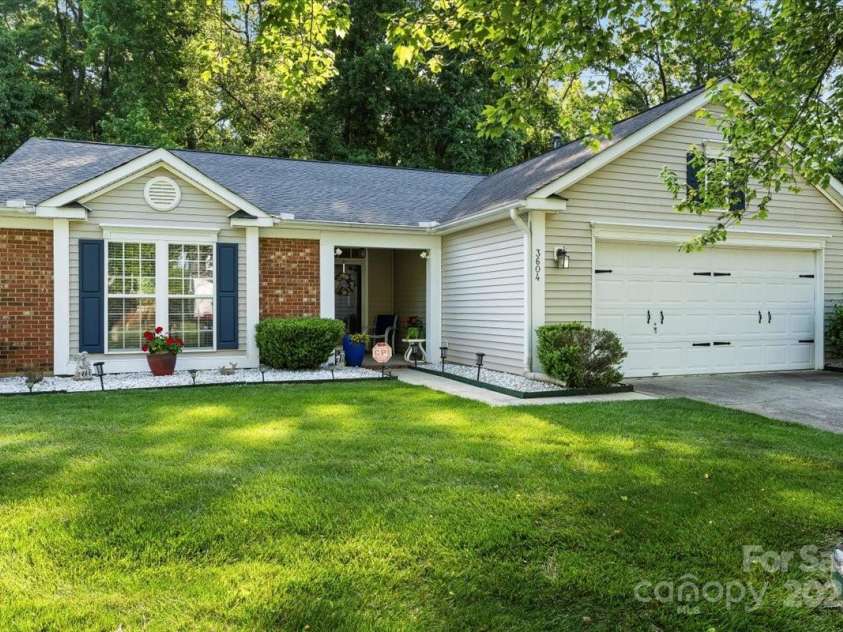 3604 Braefield Drive, Indian Trail, NC 28079.  MLS# CAR4253392, YatesRealty ID 11770. 