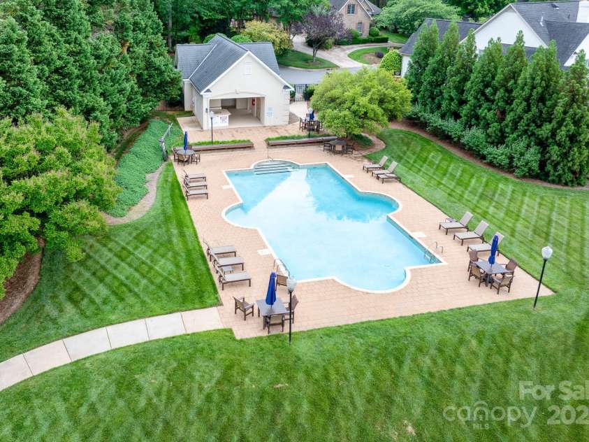 7220 Swansea Lane, Cornelius, NC 28031.  MLS# CAR4255179, YatesRealty ID 11778. Community Pool & Pool House